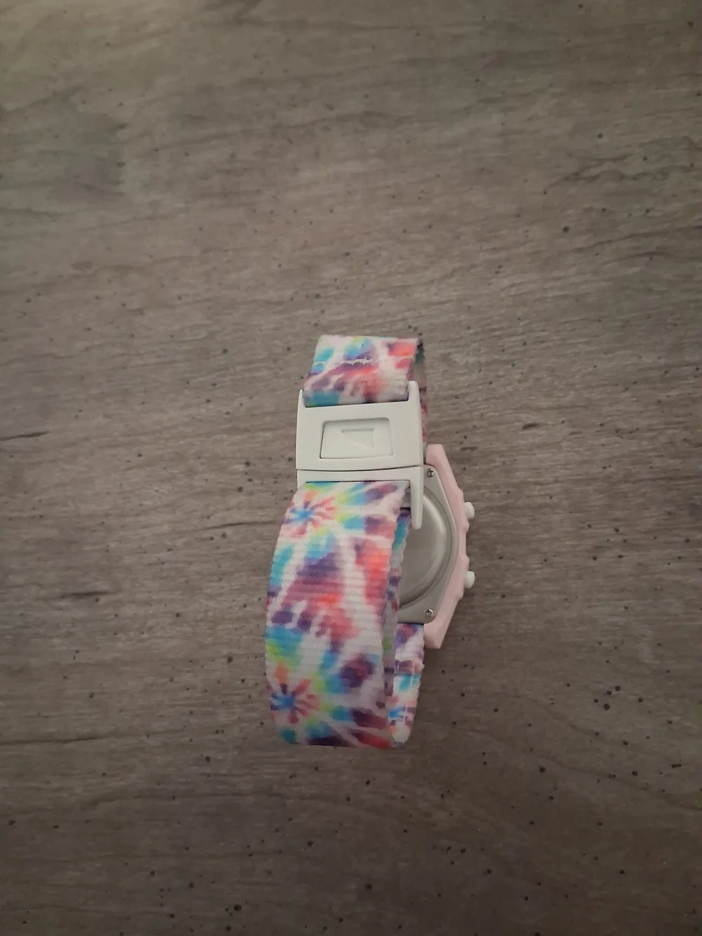 Freestyle Shark Clip Kids Digital Watch - Pastel Tie-Dye Pink & Blue